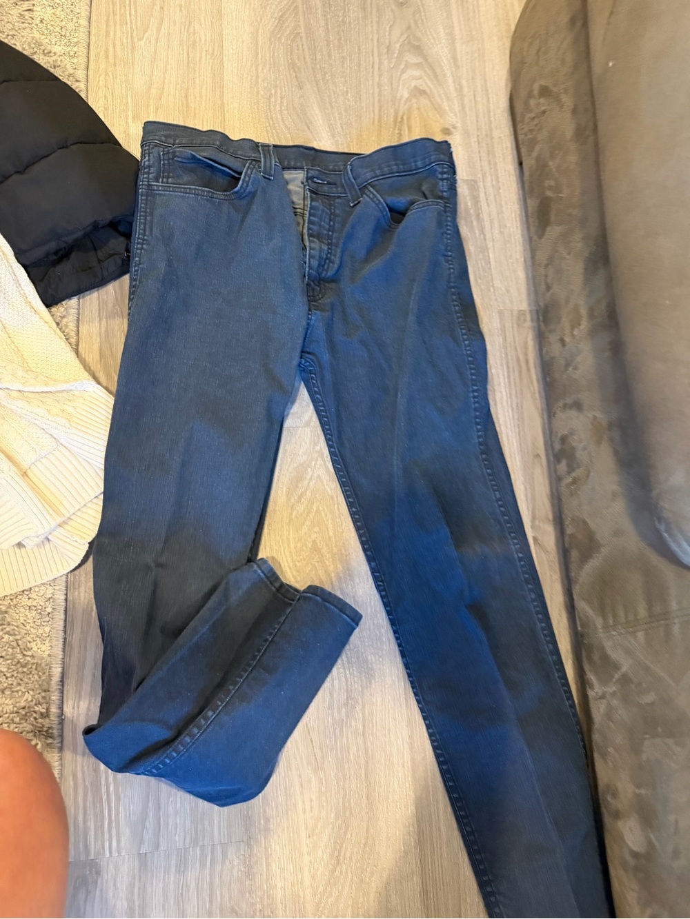 Levi's Men's Skinny Jeans in Dark Blue